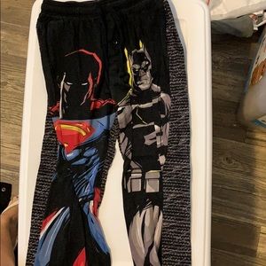 Batman Superman lounge pants